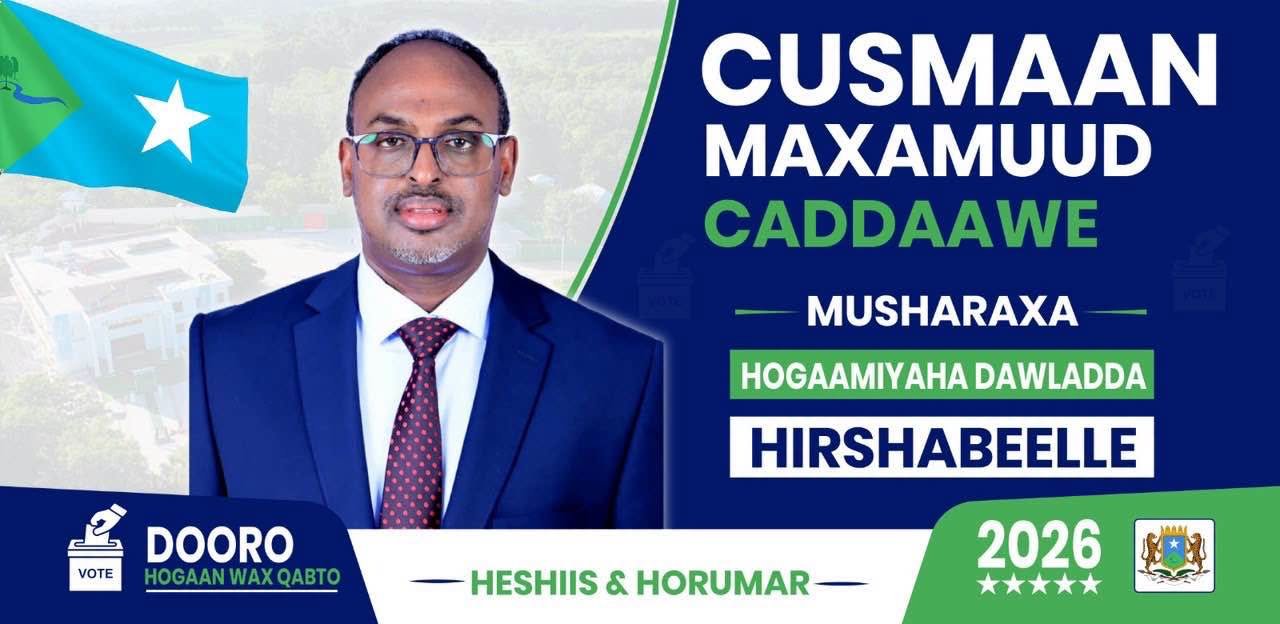 Hoggaamiye halgudhaggiisu yahay “Heshiis iyo Horumar” yaa heli kara.